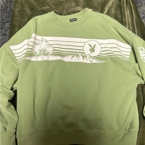 Playboy Sweater one size Green